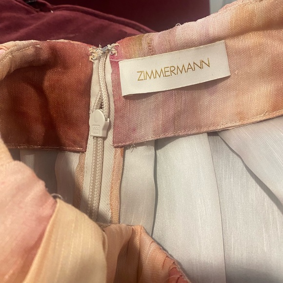 Pink and Cream Maxi Skirt - Picture 3 of 11